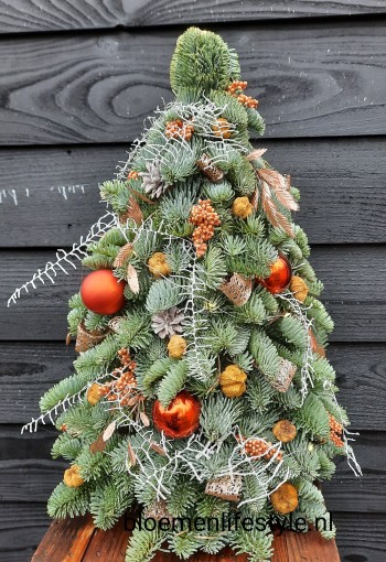 Gedecoreerde kerstboompje(s)