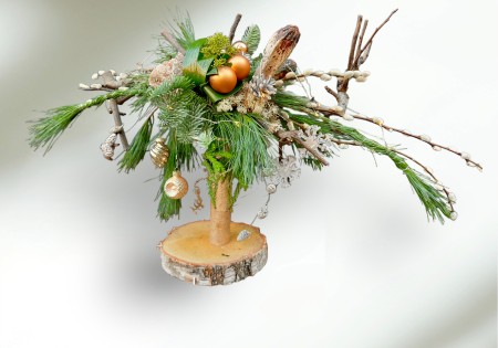 Kerststuk 'hoog geschikt'
