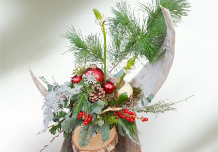 Kerststuk Maanschikking