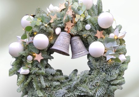 Deurkerstkrans 'Jingle bells'