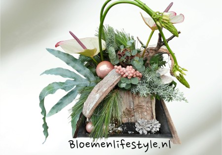 Landelijk kerststuk