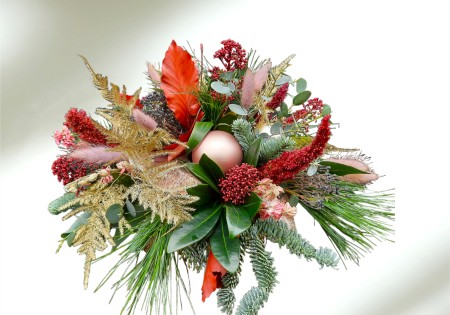 Kerststuk met een twist