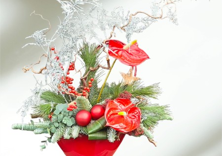 Kerststuk 'traditioneel'