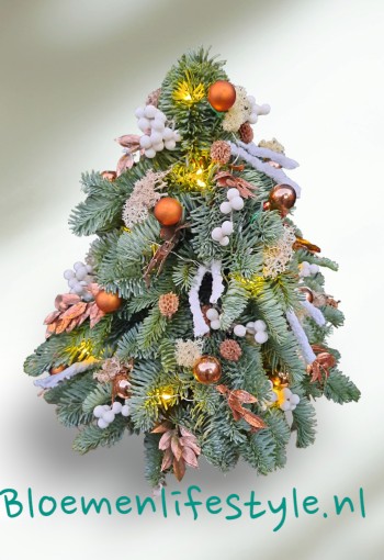 Gedecoreerde kerstboompje(s)