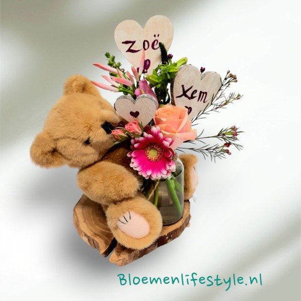 Rouwboeket 'Liefdevol'