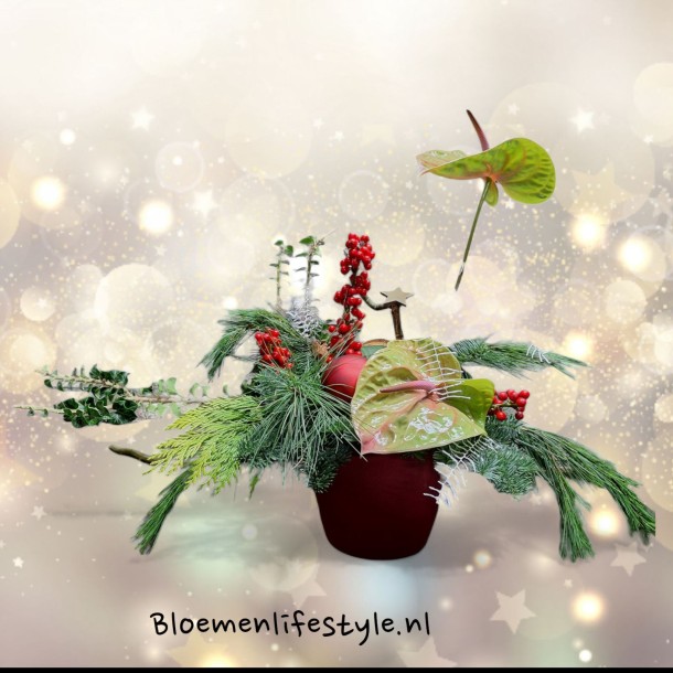 Kerststuk 'traditioneel'