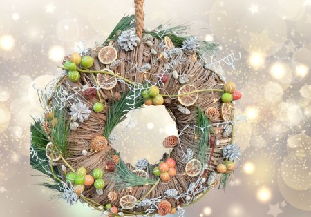Kerstkrans 'Natuurlijk robuust'