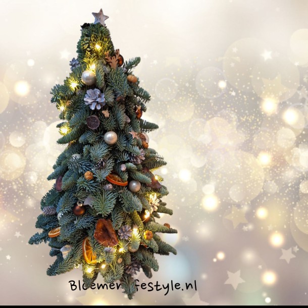 Gedecoreerde kerstboompje(s)