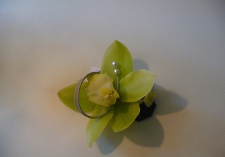 Corsage met Cymbidium
