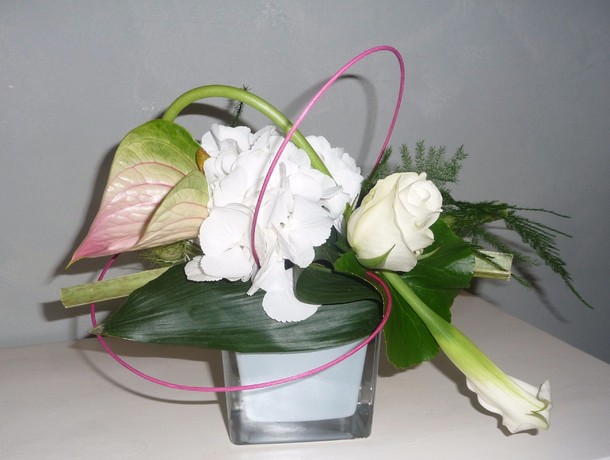 Receptiebloemstuk Anthurium