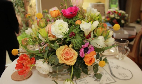 Foto impressie tafelversieringen