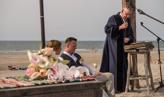 Bruidsbloemwerk Laura en Robby