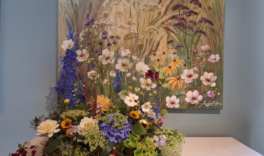 Bloemstuk 'Slootkantje'